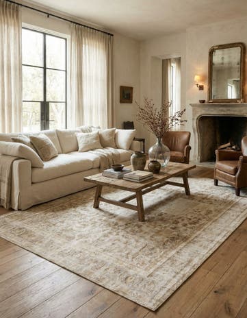 9' 2 x 12' 2 Hand Knotted Ultra Vintage Persian Wool Rug