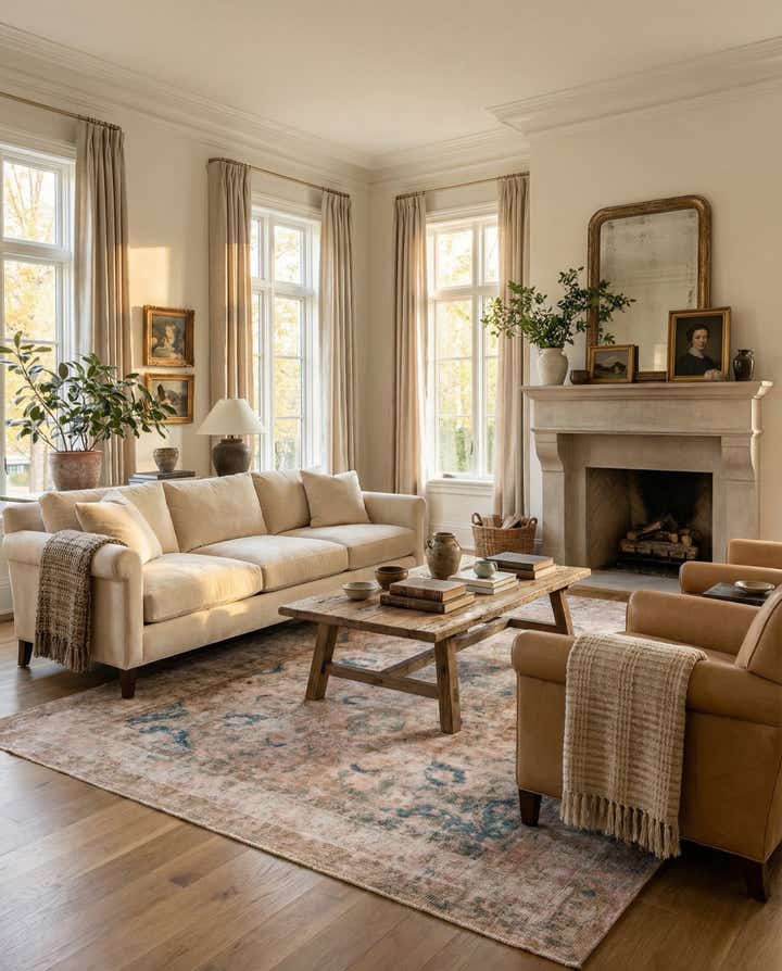 9' 10 x 12' 8 Hand Knotted Ultra Vintage Persian Wool Rug