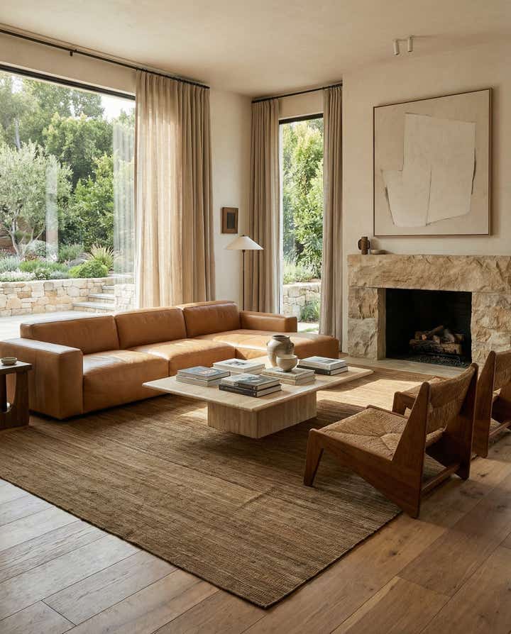 6' 5 x 11' 6 Hand Woven Kilim Modern Wool Rug