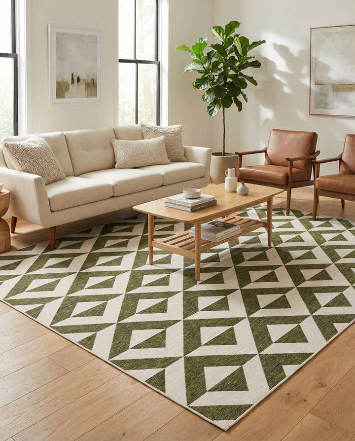 9' x 12' Easy-Clean Jill Zarin Napa Indoor / Outdoor Rug