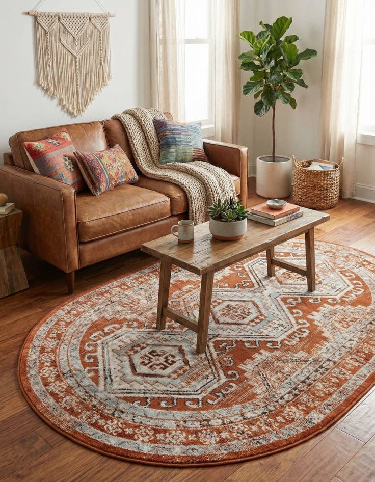 Detail image of  4' x 6' Charlotte Oval Rug