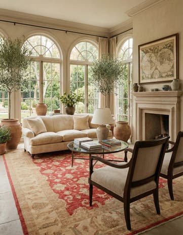 8' 3 x 11' 5 Hand Knotted Peshawar Ziegler Rug