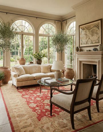 8' 3 x 11' 5 Hand Knotted Peshawar Ziegler Rug