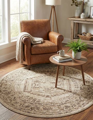 4' x 4' Eden Round Rug