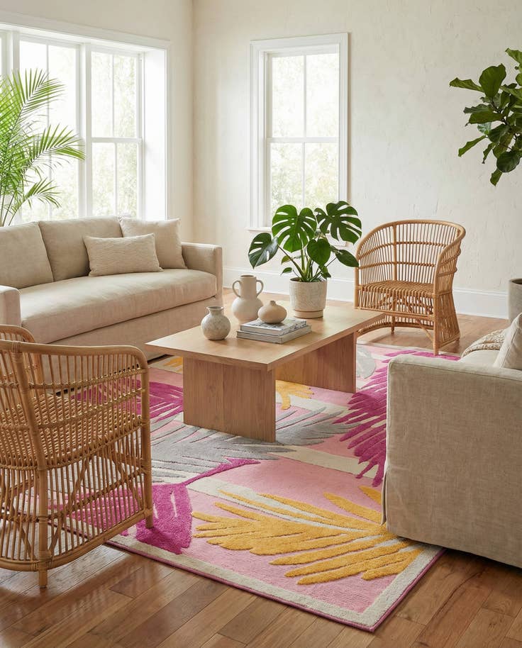 Detail image of 7' 10 x 10' Easy-Clean Aruba Indoor / Outdoor Rug