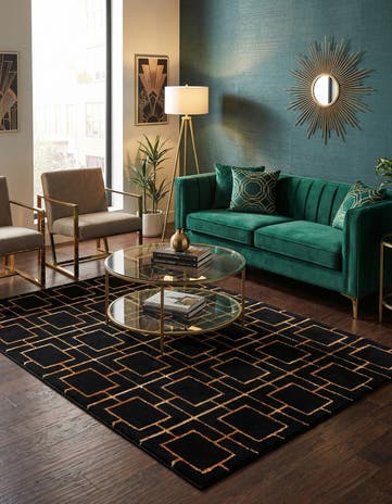 4' x 6' Marilyn Monroe™ Glam Deco Rug