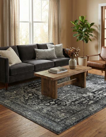 Steel Gray Medina Rug