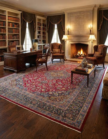 10' 2 x 13' 9 Kashmar Wool Rug