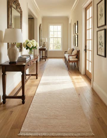 3' 3 x 13' 1 Hand Knotted Darya Wool Runner Rug