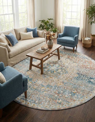 10' 2 x 10' 2 Newport Round Rug