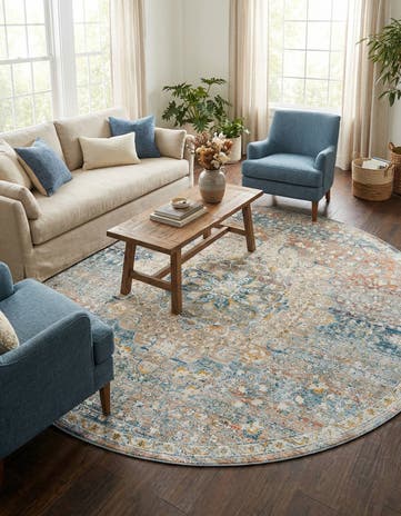 10' 2 x 10' 2 Newport Round Rug