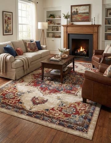 Cream Eden Rug