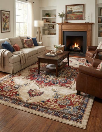 Cream Eden Rug