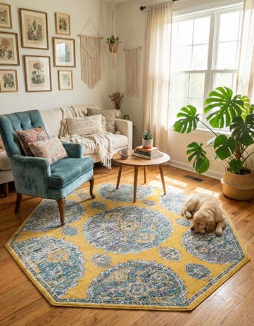 6' x 6' Paragon Octagon Rug