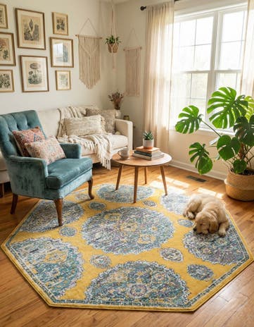 6' x 6' Paragon Octagon Rug