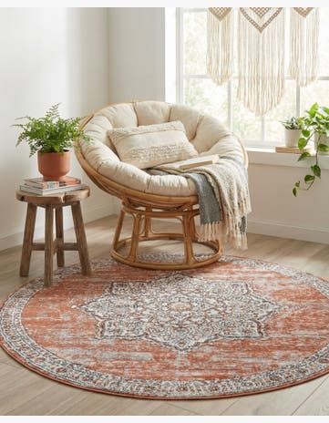 5' 3 x 5' 3 Nyla Round Rug