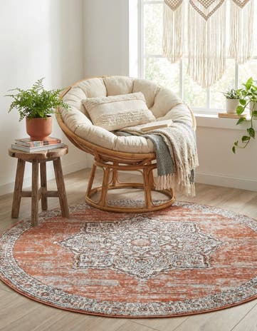 5' 3 x 5' 3 Nyla Round Rug
