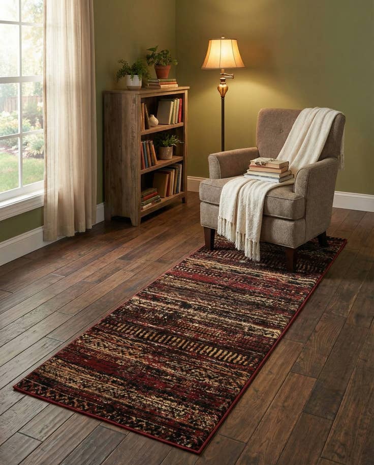 Detail image of 2' 7 x 7' Saturn Runner Rug