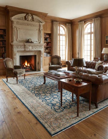 8' 8 x 11' 9 Vintage Royal Rug
