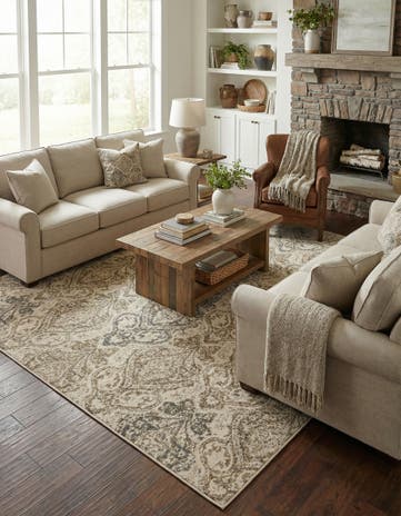 8' x 8' Sahara Square Rug