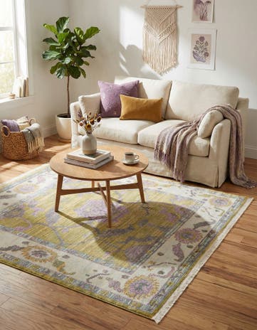 Green Paragon Square Rug