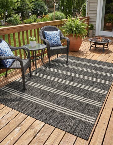4' x 6' Easy-Clean Jill Zarin Anguilla Indoor / Outdoor Rug