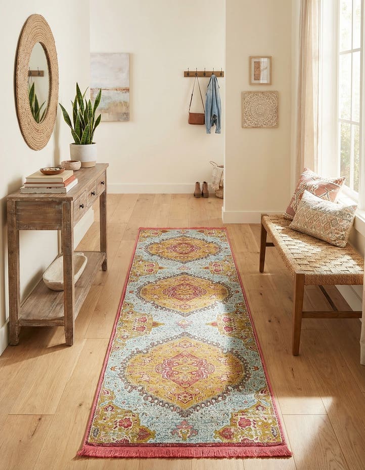 2' 7 x 10' Santiago Runner Rug