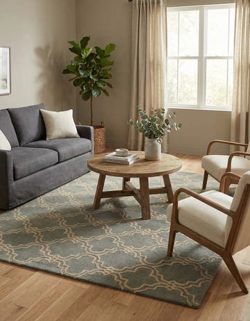 5' x 7' 10 Luna Wool Rug