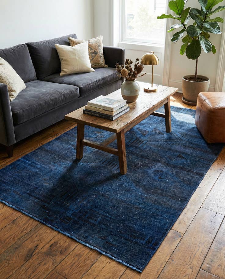 Detail image of 3' 4 x 6' 1 Hand Knotted Ultra Vintage Persian Wool Rug