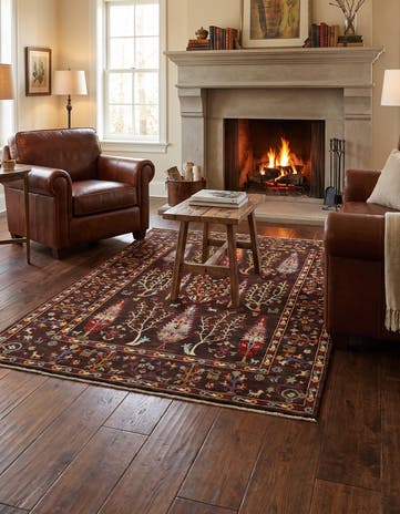 5' x 6' 7 Hand Knotted Ariana Ziegler Rug