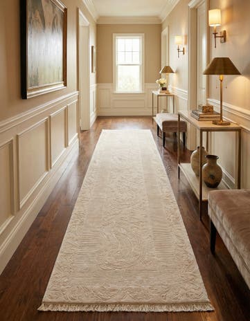 3' 3 x 13' 1 Hand Knotted Darya Wool Runner Rug