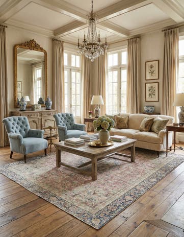 8' 5 x 11' 10 Vintage Royal Wool Rug