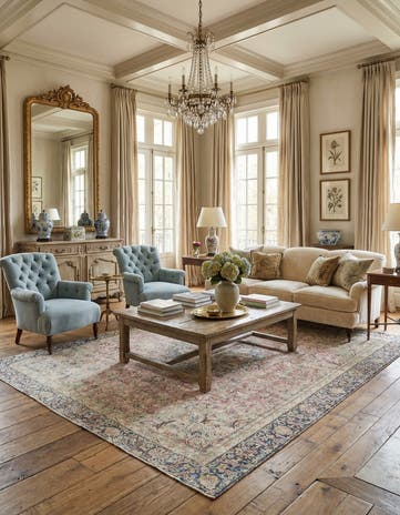 8' 5 x 11' 10 Vintage Royal Wool Rug