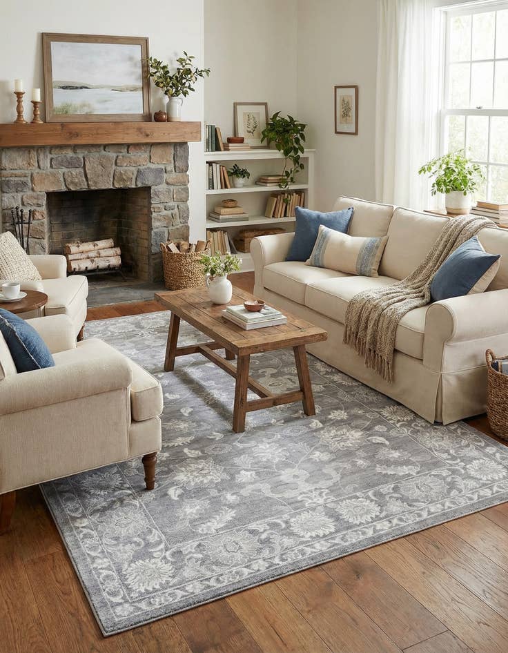 Detail image of 9' 10 x 14' Boston Rug