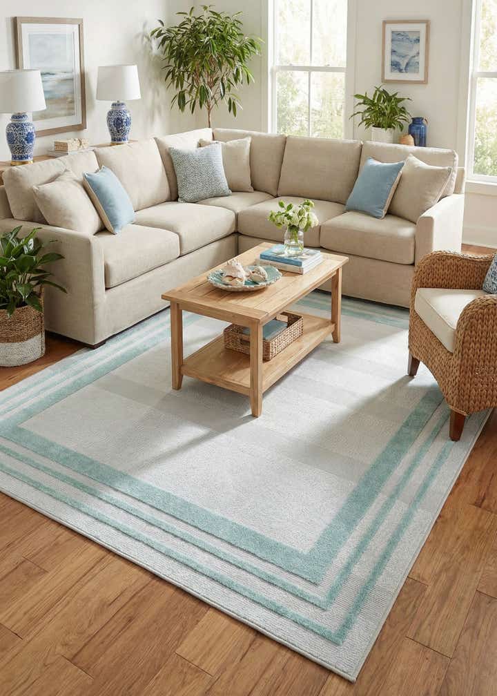 7' 10 x 10' Easy-Clean Aruba Indoor / Outdoor Rug