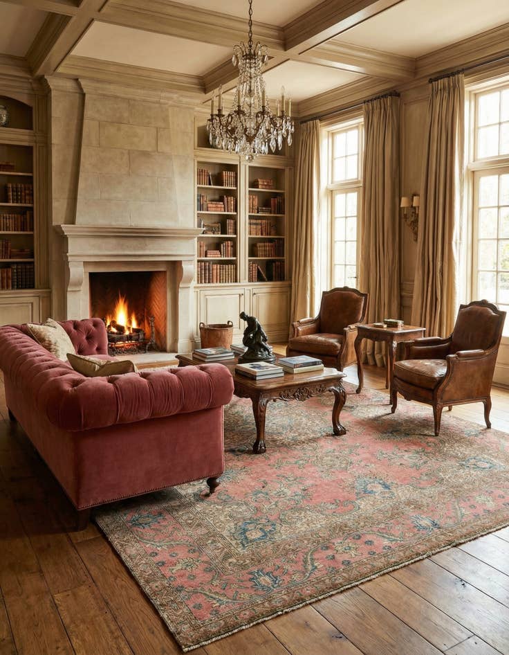 Detail image of 9' 3 x 12' 7  Hand Knotted Ultra Vintage Persian Wool Rug