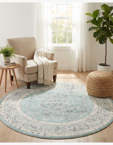 5' x 5' Aurelia Round Rug