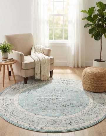 5' x 5' Aurelia Round Rug