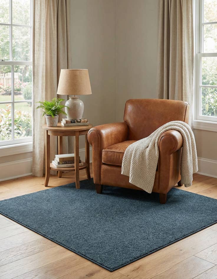 Detail image of  3' 3 x 3' 3 Everyday Solid Square Rug