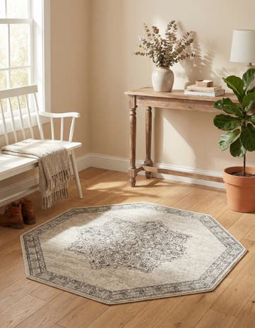 4' x 4' Nyla Octagon Rug