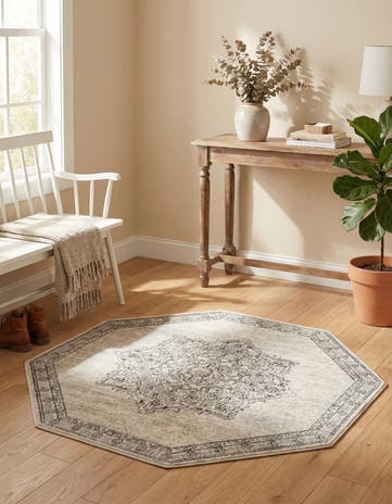 4' x 4' Nyla Octagon Rug