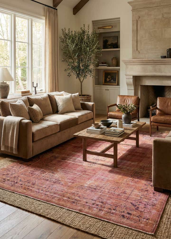 8' 6 x 12' Hand Knotted Ultra Vintage Persian Wool Rug