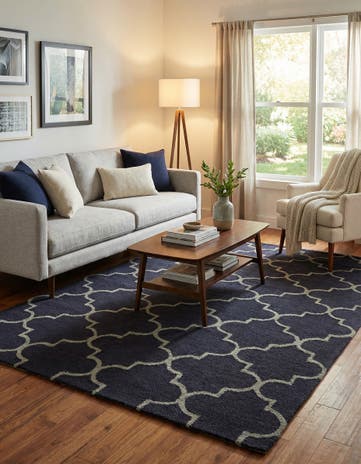 5' x 8' Luna Wool Rug