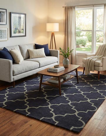 5' x 8' Luna Wool Rug