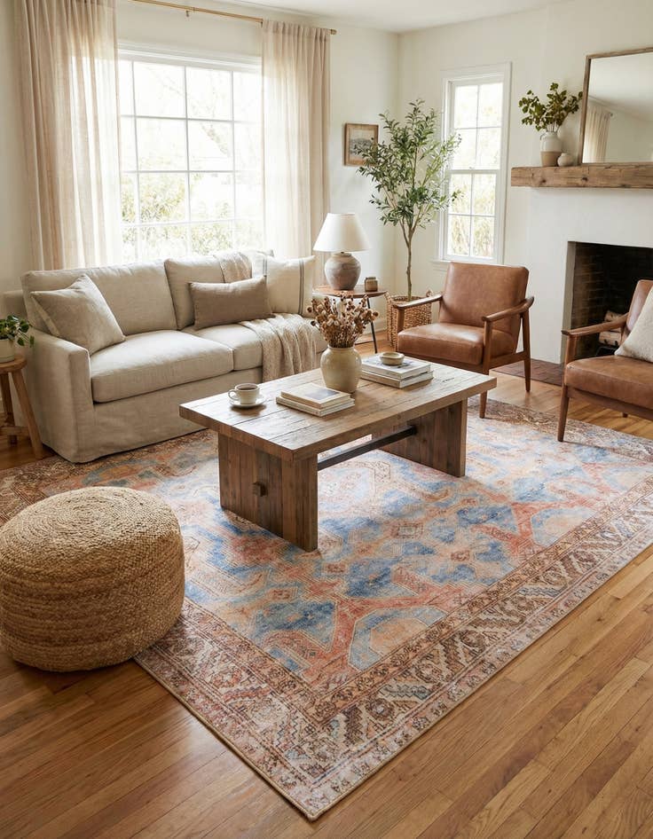 Detail image of  7' 6 x 7' 6 Timeless Square Rug