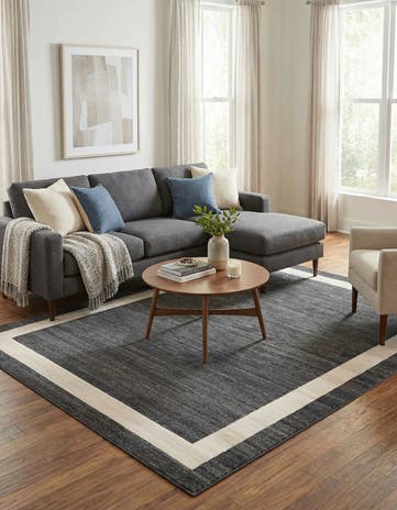 Black Angelica Rug