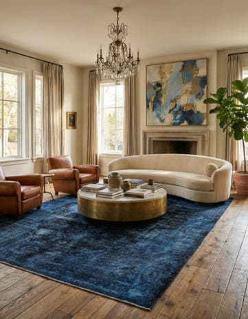 9' x 12' 5 Hand Knotted Ultra Vintage Persian Wool Rug