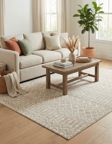 7' 10 x 11' Kasbah Trellis Rug