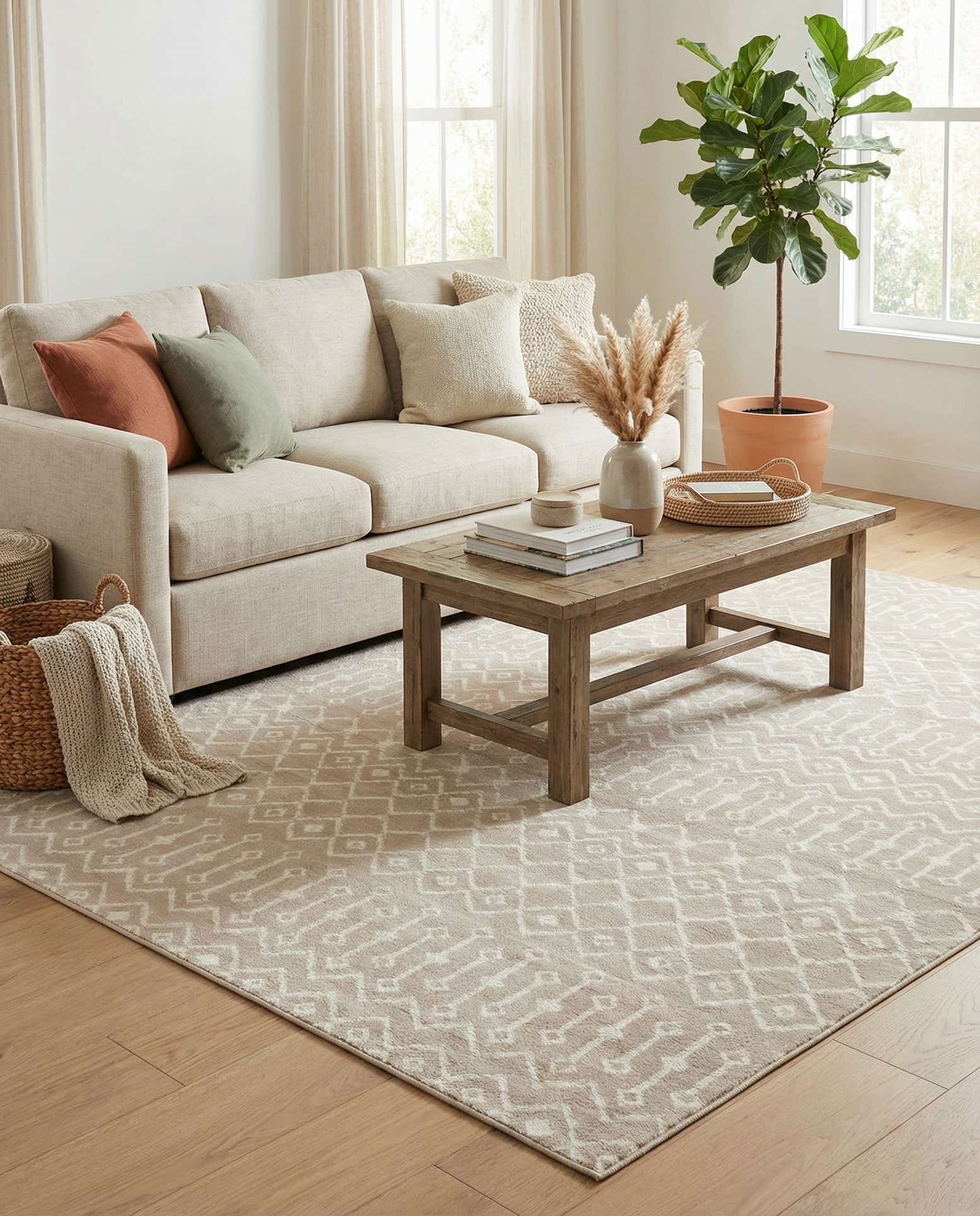 7' 10 x 11' Kasbah Trellis Rug
