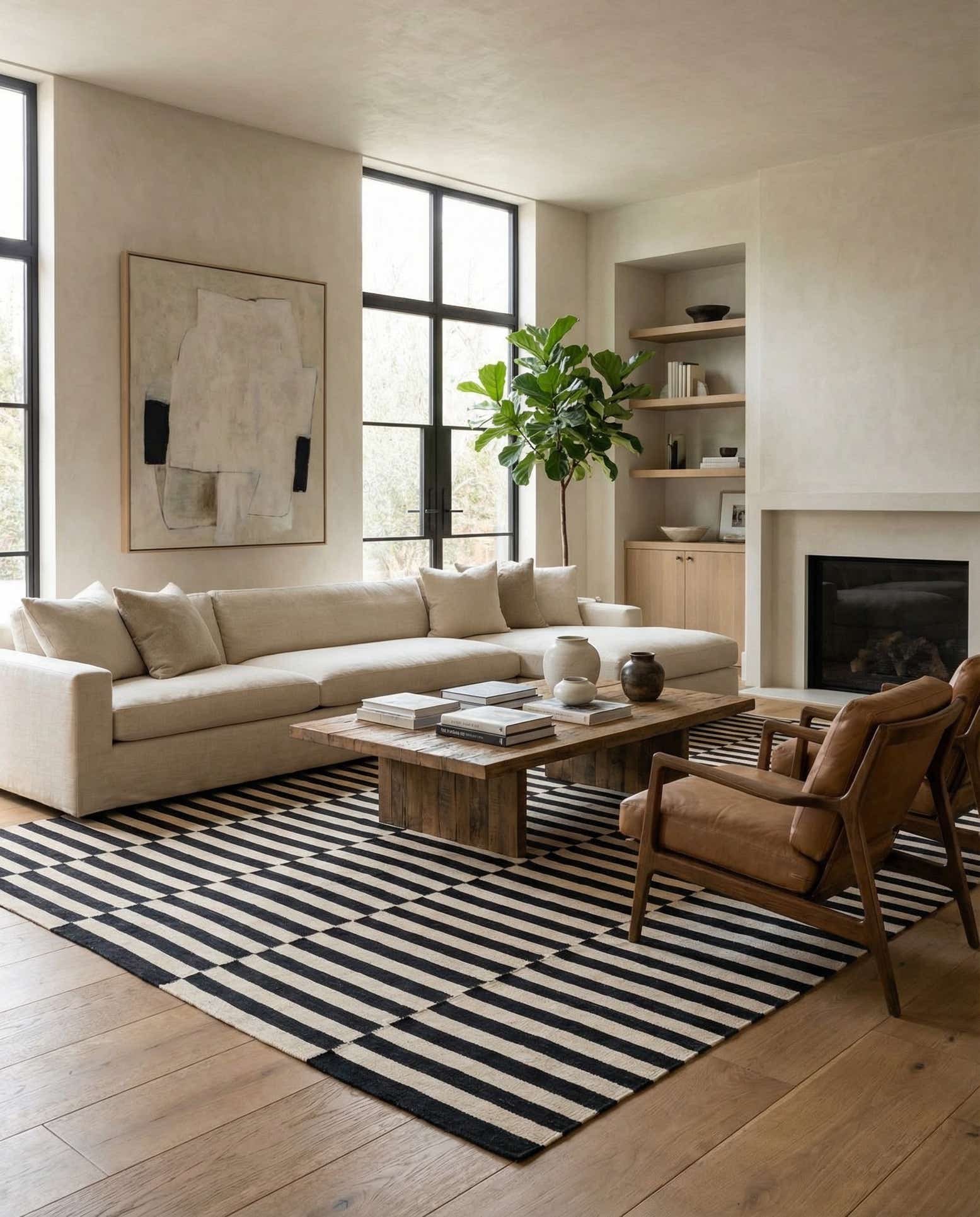 8' 6 x 11' 2 Hand Woven Kilim Modern Wool Rug